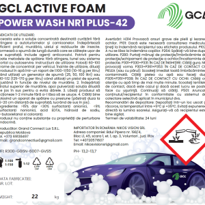 GCL ACTIVE FOAM POWER WASH NR 1 PLUS-42
